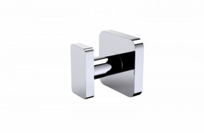 poignée simple pour porte de douche MILAN 2547501 nickel brossé