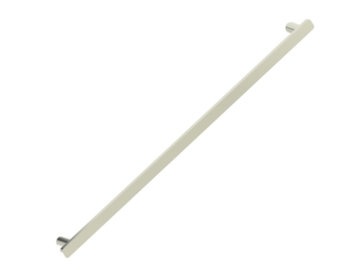 24 po poignée d'électroménager MILAN 254924 nickel poli