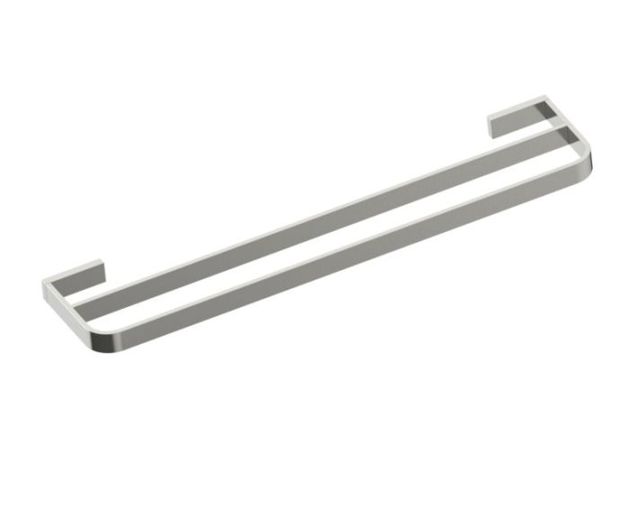 barre à serviette double 24 po COLOGNE 255242 nickel brossé