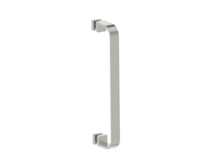 12 po poignée simple pour porte de douche COLOGNE 2557512 nickel brossé