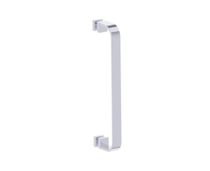 12 po poignée simple pour porte de douche COLOGNE 2557512 chrome poli