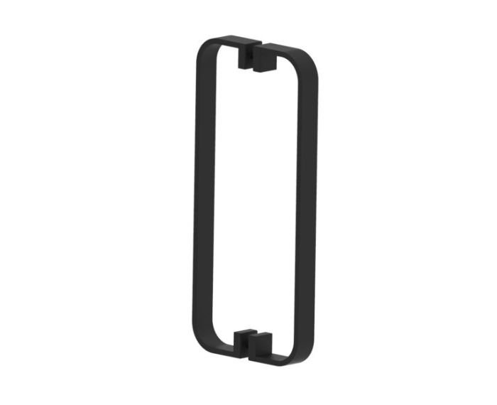 poignée double pour porte de douche 12 po COLOGNE 2557812 noir mat