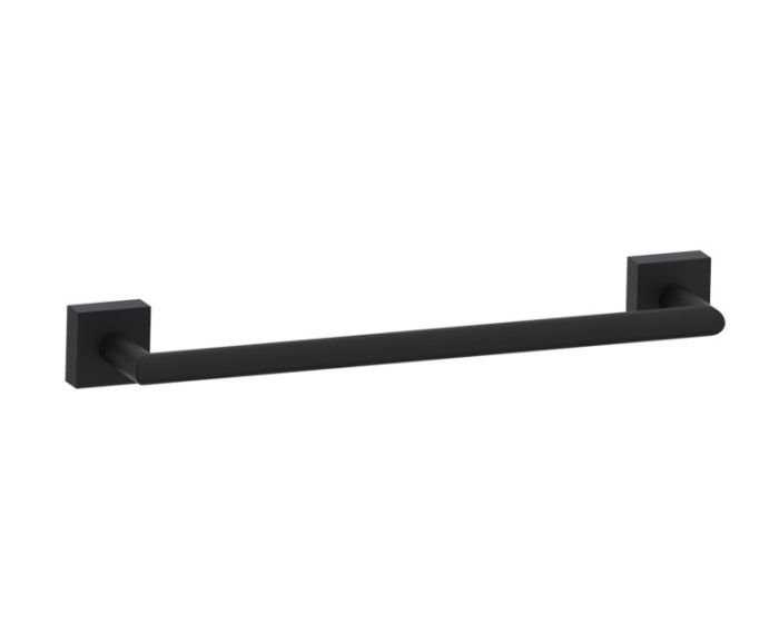 barre à serviette 12 po MADRID 262120 noir mat