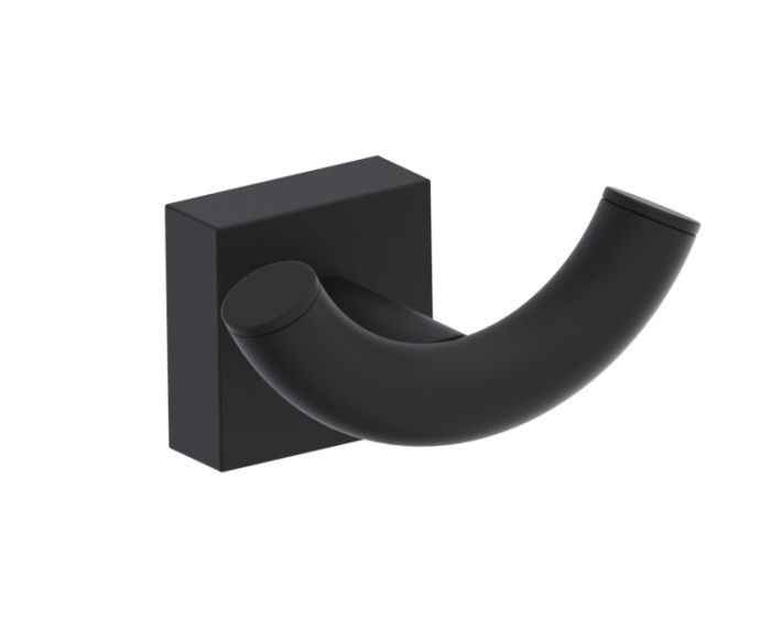 Towel Hook MADRID 262136 noir mat