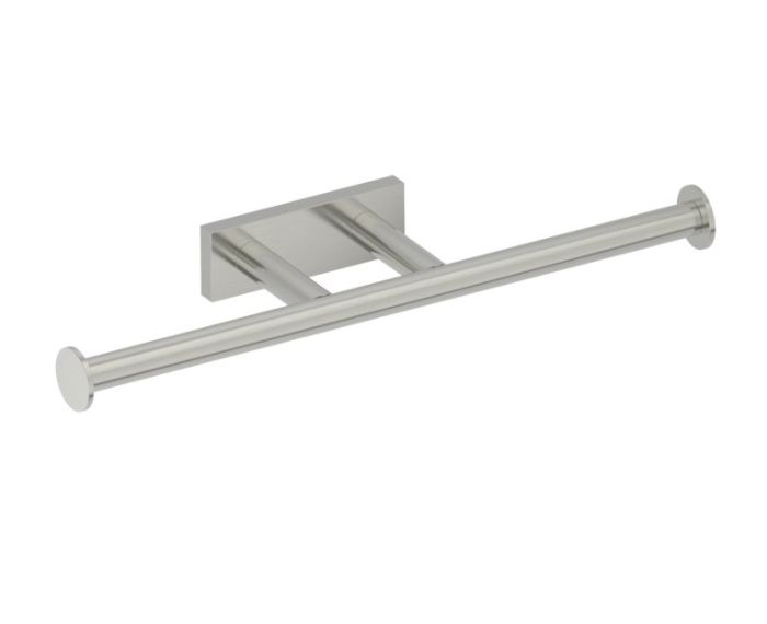 double porte-papier hygiénique MADRID 262155 nickel brossé