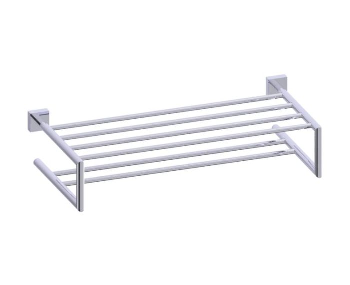21 po double tablette porte-serviettes MADRID 262442 chrome poli