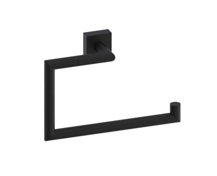 anneau porte-serviette (Right) MADRID 262465 noir mat