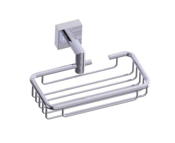 montage muraled panier porte-savon MADRID 262600 chrome poli