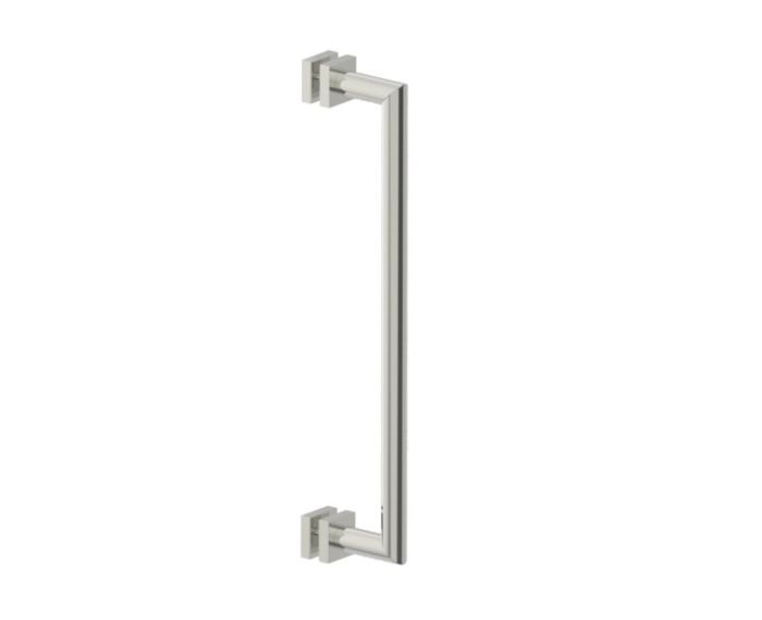 18 po poignée de porte de douche MADRID 2627518 nickel poli