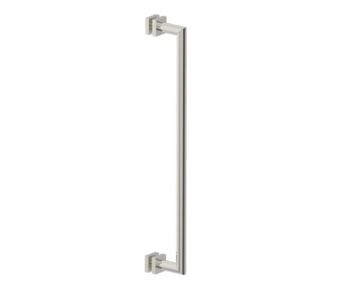 24 po poignée de porte de douche MADRID 2627524 nickel poli