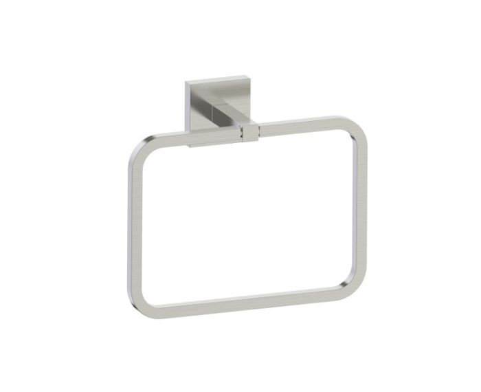 anneau porte-serviette BUILDERS 266464 nickel brossé