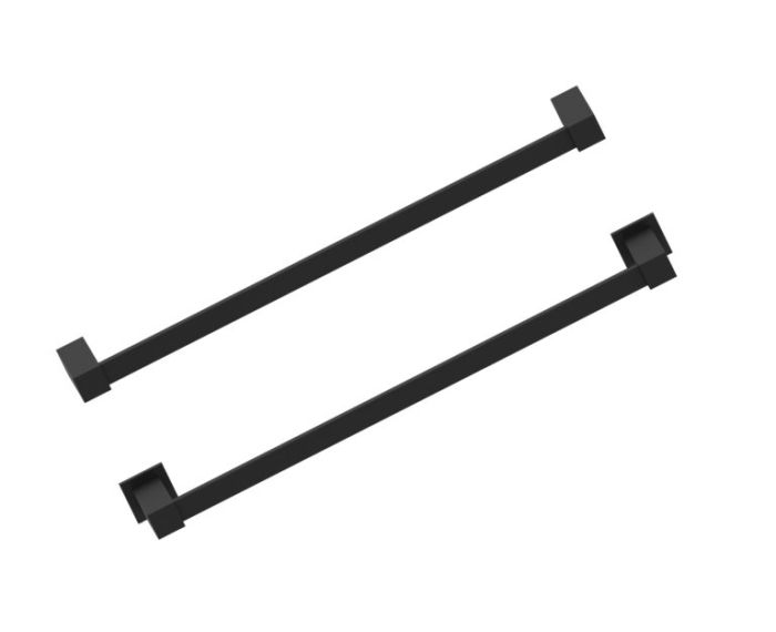 barre à serviette 18 po LISBON 277180 noir mat
