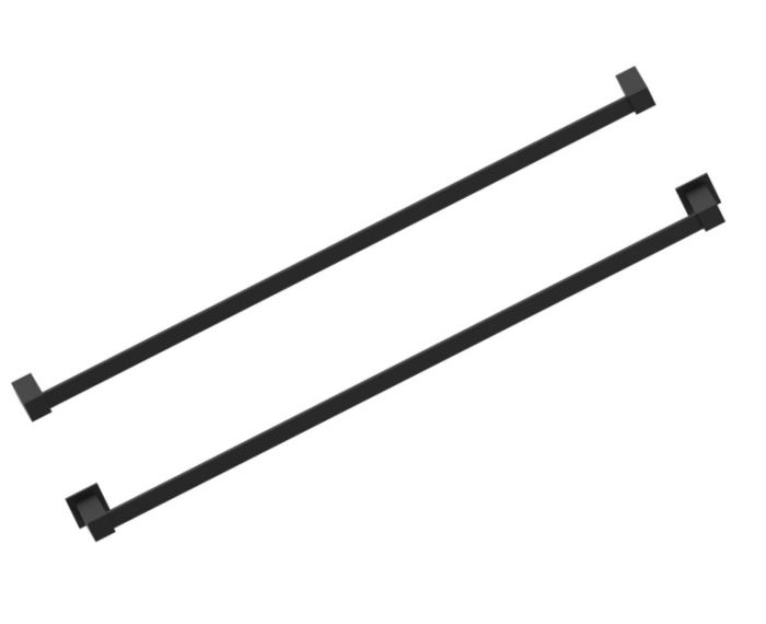 barre à serviette 30 po LISBON 277300 noir mat