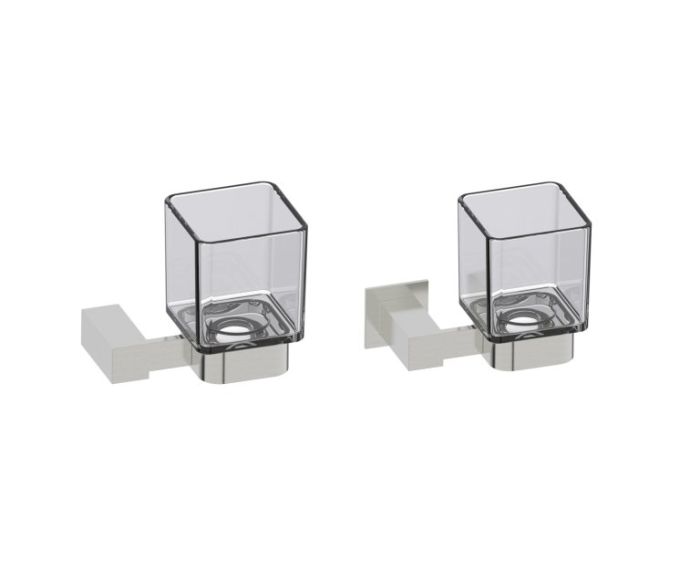 Tumbler Holder LISBON 277660 nickel brossé