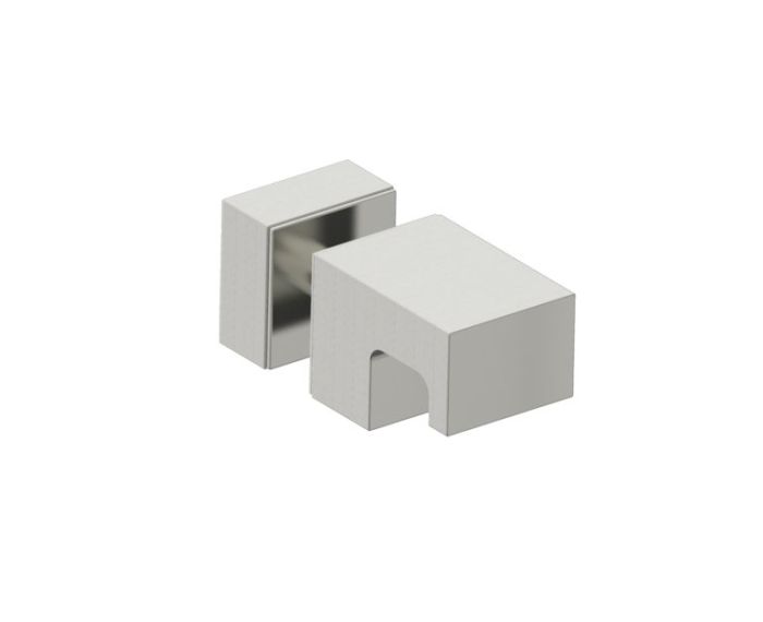 poignée simple pour porte de douche LISBON 2777501 nickel brossé
