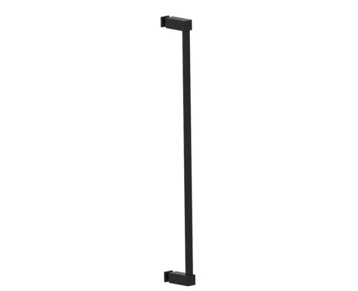 24 po poignée simple pour porte de douche LISBON 2777524 noir mat
