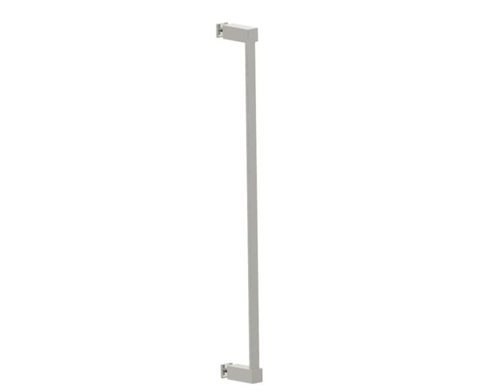 24 po poignée simple pour porte de douche LISBON 2777524 nickel poli