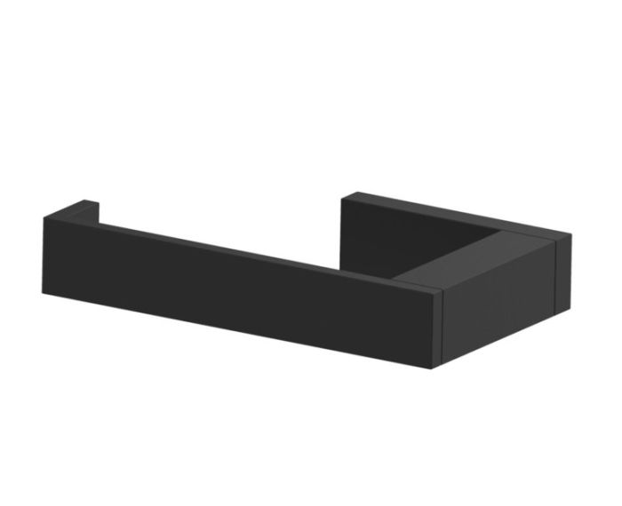 classique porte-papier hygiénique (gauche) MUNICH 288151L noir mat