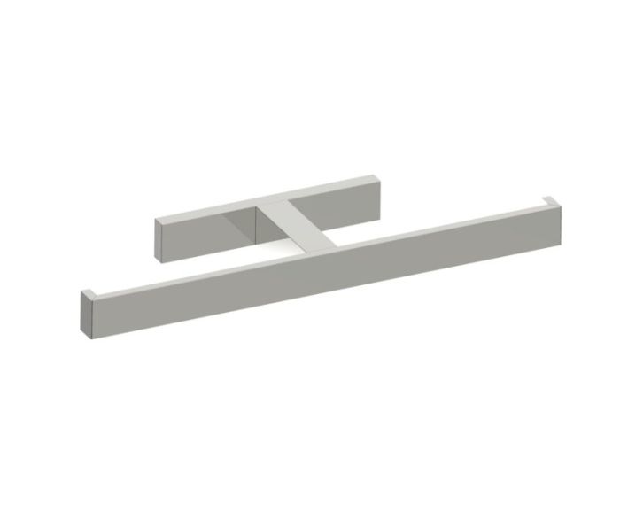 double porte-papier hygiénique MUNICH 288155 nickel poli