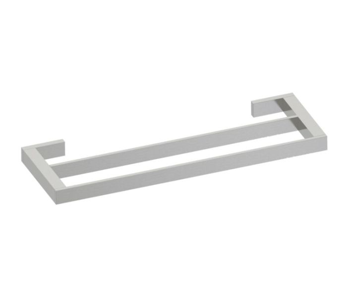 barre à serviette double 18 po MUNICH 288182 nickel brossé