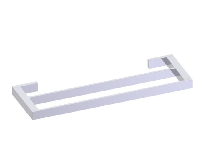 barre à serviette double 18 po MUNICH 288182 chrome poli