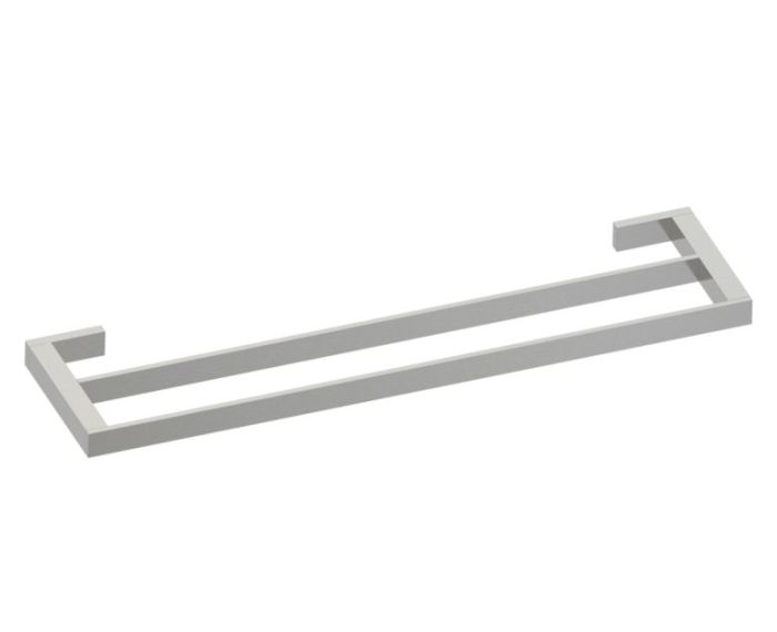 barre à serviette double 24 po MUNICH 288242 nickel brossé