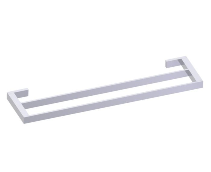 barre à serviette double 24 po MUNICH 288242 chrome poli