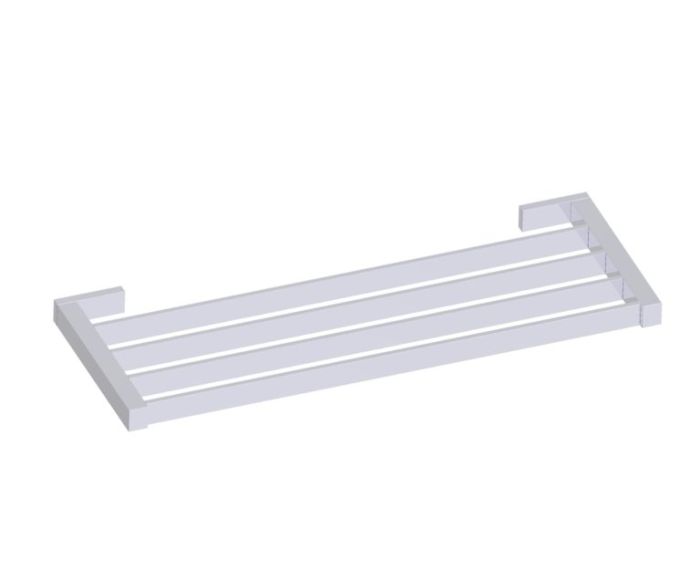 24 po tablette porte-serviettes MUNICH 288440 chrome poli