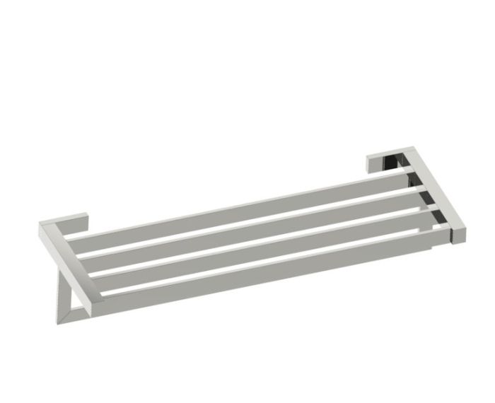 tablette porte-serviettes with 24 po barre à serviette MUNICH 288442 nickel poli