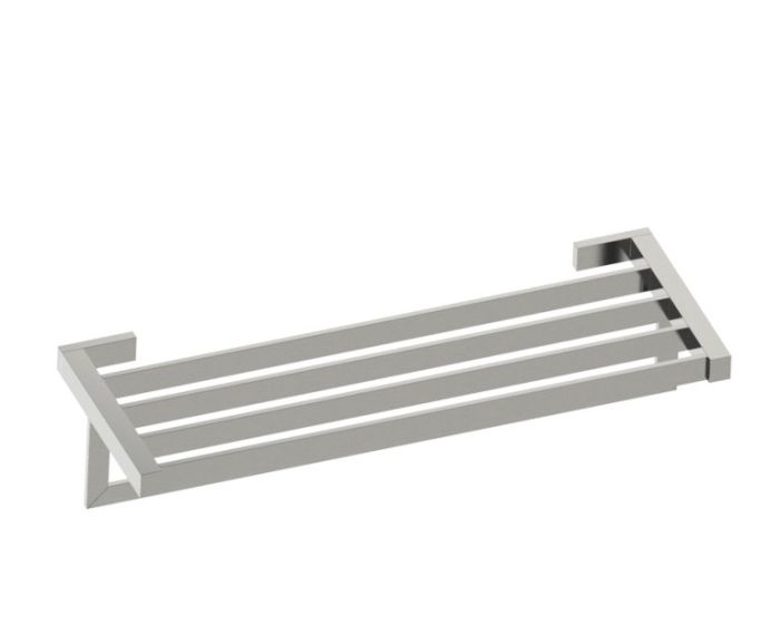 tablette porte-serviettes with 24 po barre à serviette MUNICH 288442 nickel brossé