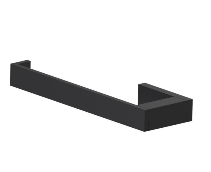 anneau porte-serviette (gauche) MUNICH 288461L noir mat