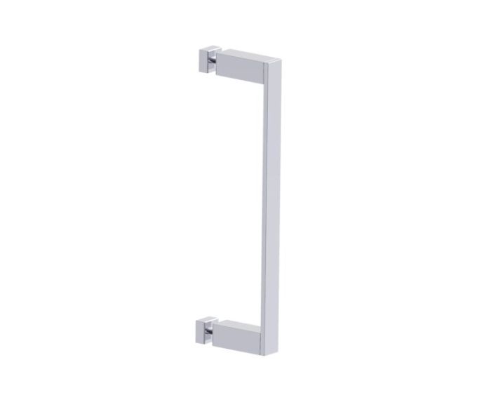 12 po poignée simple pour porte de douche MUNICH 2887512 chrome poli