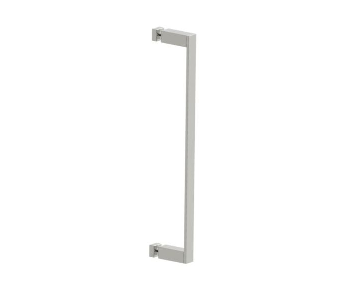 18 po poignée simple pour porte de douche MUNICH 2887518 nickel poli