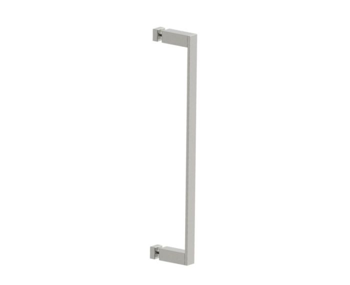 18 po poignée simple pour porte de douche MUNICH 2887518 nickel brossé