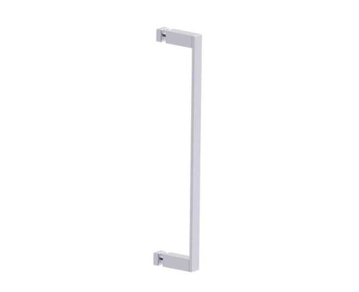 18 po poignée simple pour porte de douche MUNICH 2887518 chrome poli