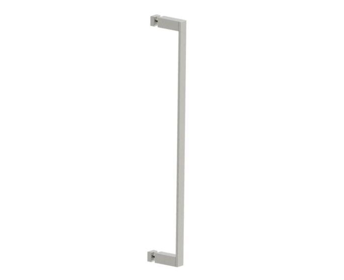 24 po poignée simple pour porte de douche MUNICH 2887524 nickel brossé
