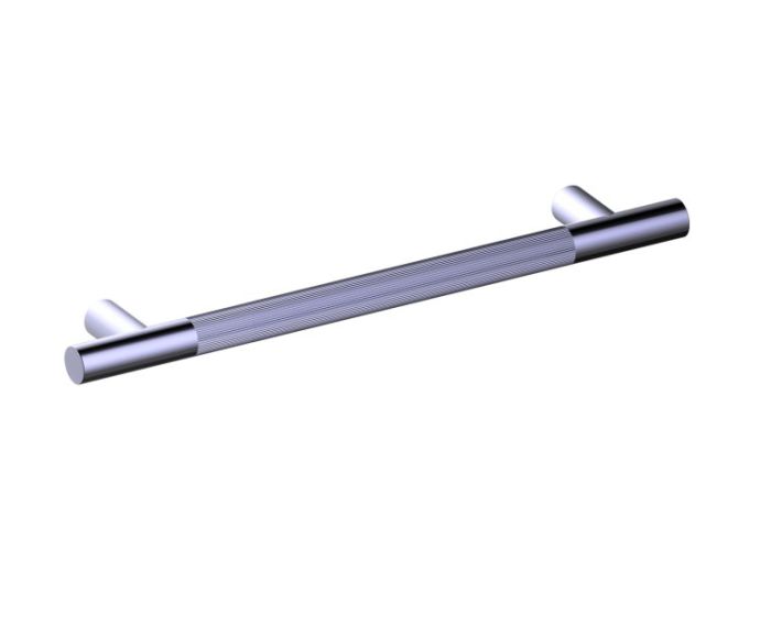 barre d'appui 18 po moleté droit 3109218 chrome poli