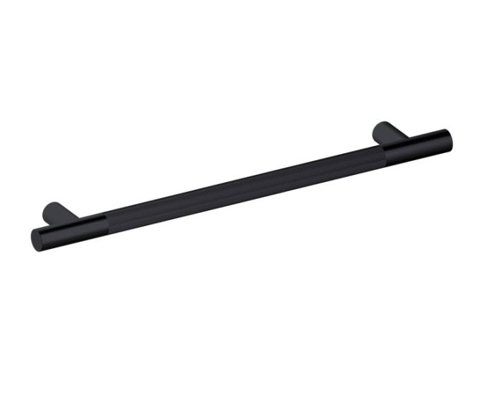 barre d'appui 24 po moleté droit 3109224 noir mat