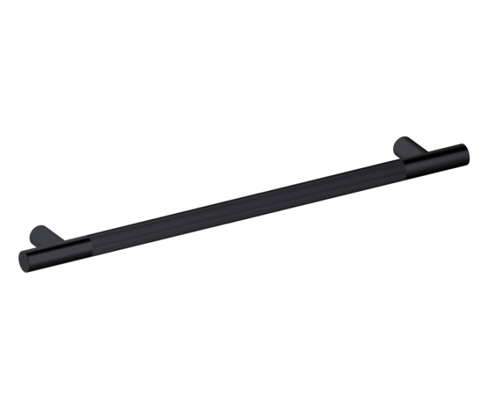 barre d'appui 32 po moleté droit 3109232 noir mat