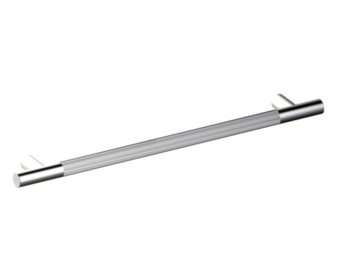 barre d'appui 32 po moleté droit 3109232 nickel poli