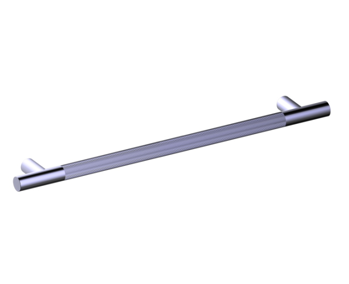 barre d'appui 32 po moleté droit 3109232 chrome poli