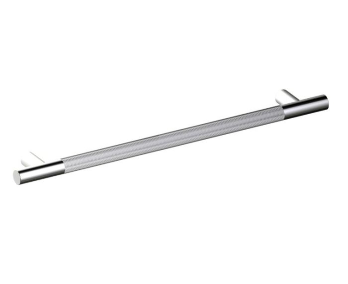 barre d'appui 36 po moleté droit 3109236 nickel poli
