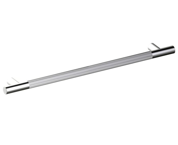 barre d'appui 42 po moleté droit 3109242 nickel poli
