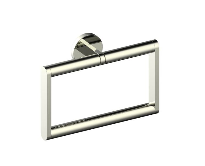 Square anneau porte-serviette FRANKFURT 313464 nickel poli