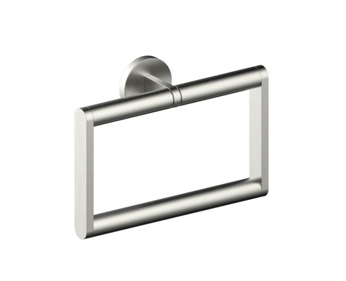 Square anneau porte-serviette FRANKFURT 313464 nickel brossé