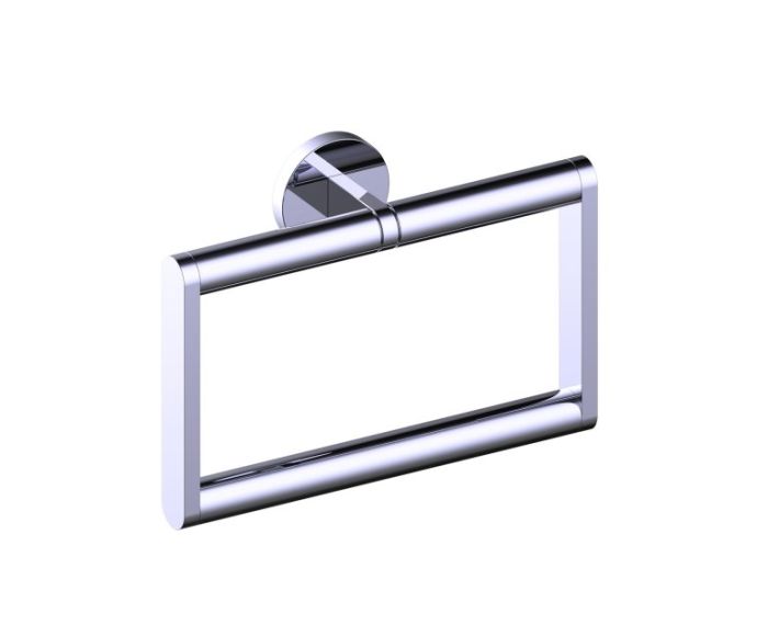 Square anneau porte-serviette FRANKFURT 313464 chrome poli