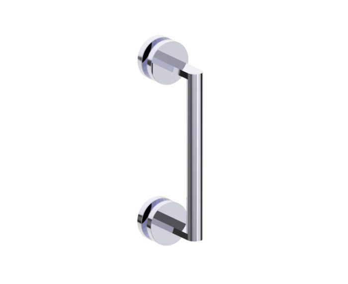 8 po poignée simple pour porte de douche FRANKFURT 3137508 chrome poli