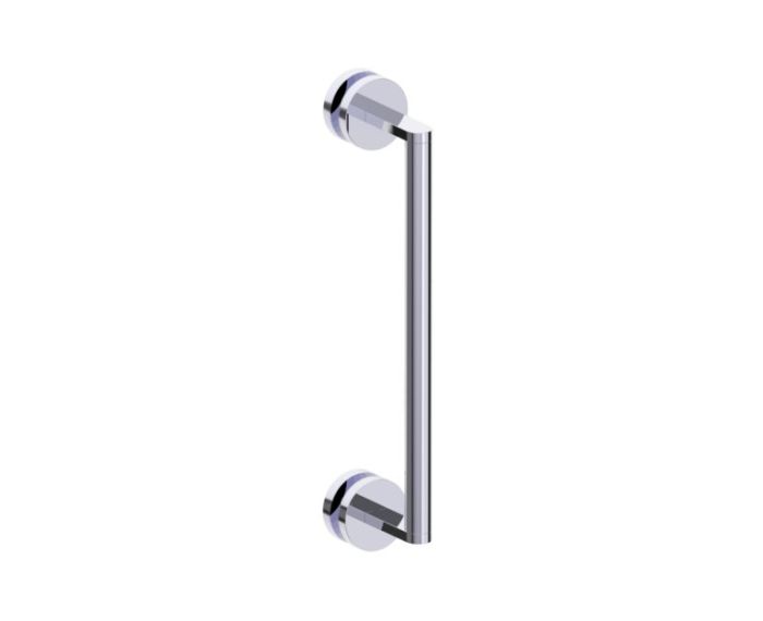 12 po poignée simple pour porte de douche FRANKFURT 3137512 chrome poli