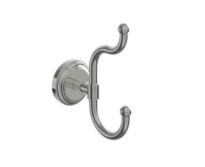 grand crochet à peignoir FLORENCE 322139 nickel poli