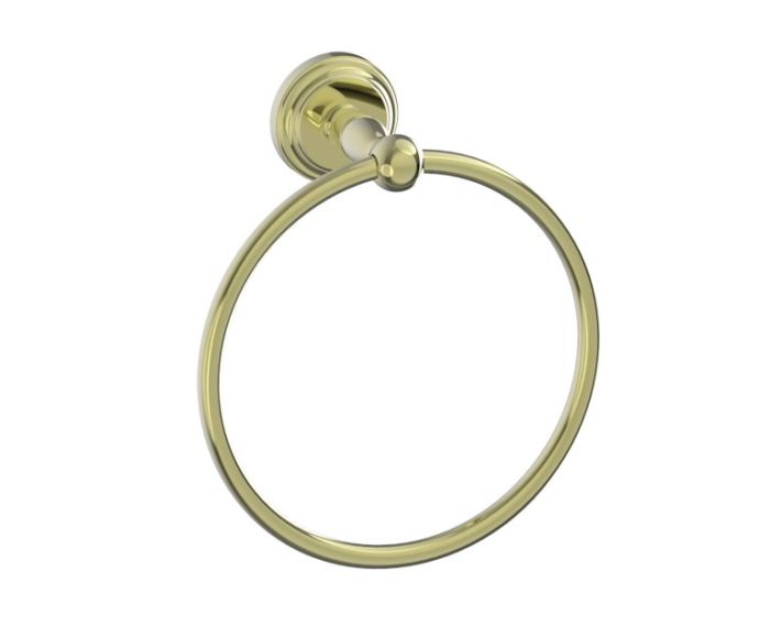 Round anneau porte-serviette FLORENCE 322460 laiton poli
